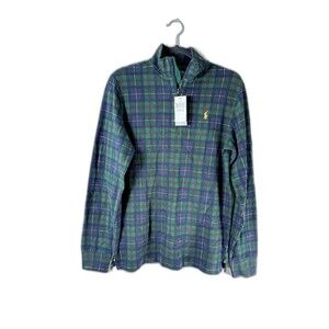 Polo Ralph Lauren Holiday Heritage Quarter Zip Size 18/20 NEW